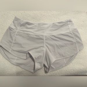 LULULEMON white speed up short
